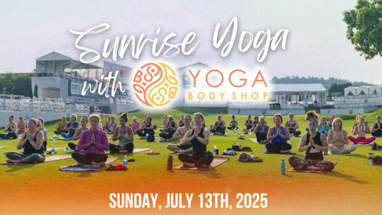 Sunrise Yoga with the Yoga Body Shop // Sunday, July 13, 2025